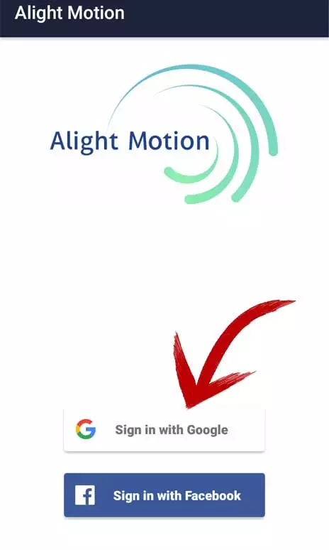 How To Sign In Alight Motion Mod 